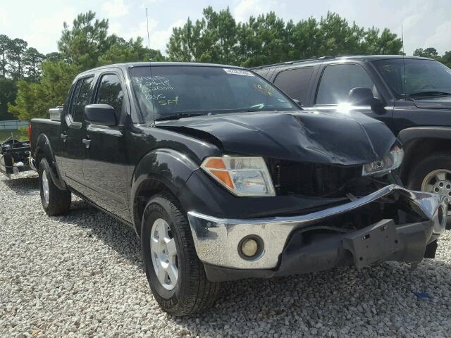 1N6AD09U07C408504 - 2007 NISSAN FRONTIER C BLACK photo 1