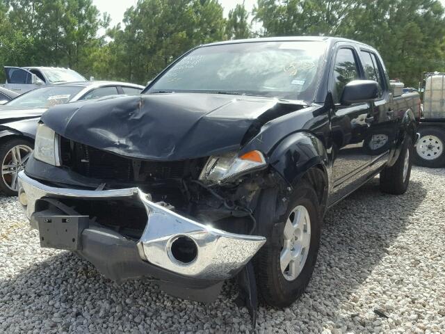 1N6AD09U07C408504 - 2007 NISSAN FRONTIER C BLACK photo 2