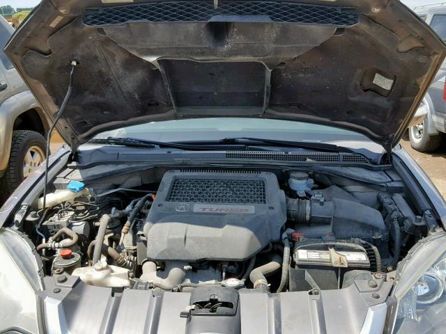 5J8TB18557A015564 - 2007 ACURA RDX TECHNO BEIGE photo 7