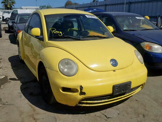 3VWBC21C6XM454049 - 1999 VOLKSWAGEN NEW BEETLE ყვითელი ფოტო 1