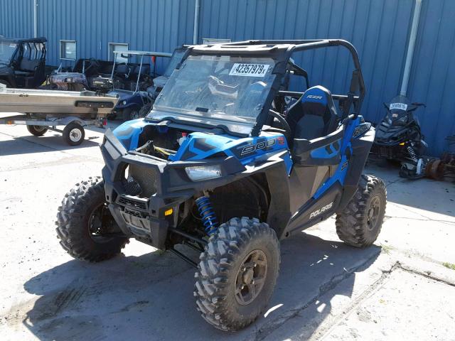 4XAVBE871HB683641 - 2017 POLARIS RZR S 900 BLUE photo 2