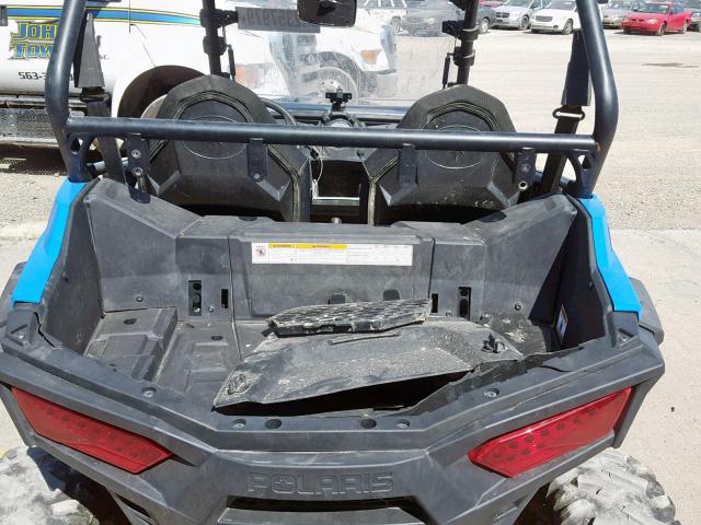 4XAVBE871HB683641 - 2017 POLARIS RZR S 900 BLUE photo 6