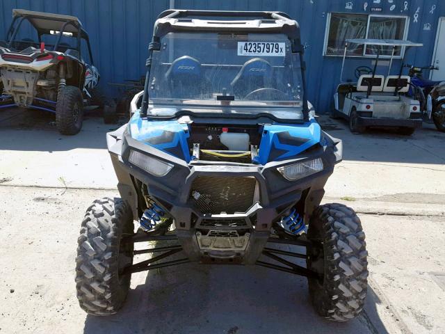 4XAVBE871HB683641 - 2017 POLARIS RZR S 900 BLUE photo 9