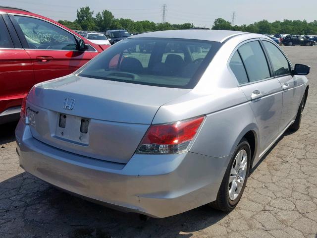 1HGCP26499A058647 - 2009 HONDA ACCORD LXP SILVER photo 4