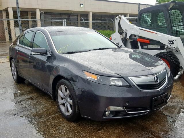 19UUA8F54EA001364 - 2014 ACURA TL TECH GRAY photo 1