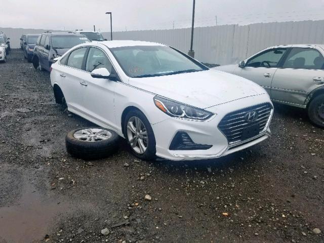 5NPE34AF5JH692283 - 2018 HYUNDAI SONATA SPO WHITE photo 1