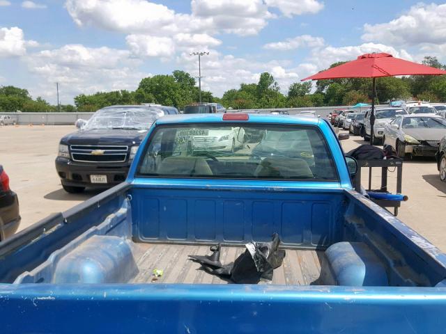 1GCCS1444S8101878 - 1995 CHEVROLET S TRUCK S1 BLUE photo 6