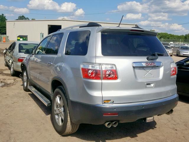 1GKKVPED2BJ400433 - 2011 GMC ACADIA SLE SILVER photo 3