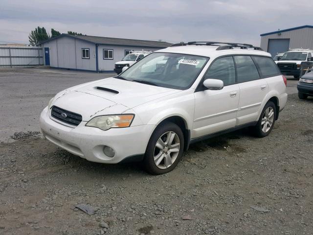 4S4BP68C564322099 - 2006 SUBARU LEGACY OUT WHITE photo 2