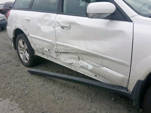 4S4BP68C564322099 - 2006 SUBARU LEGACY OUT WHITE photo 9