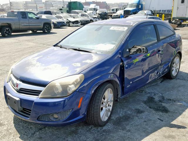 W08AT271285044644 - 2008 SATURN ASTRA XR BLUE photo 2