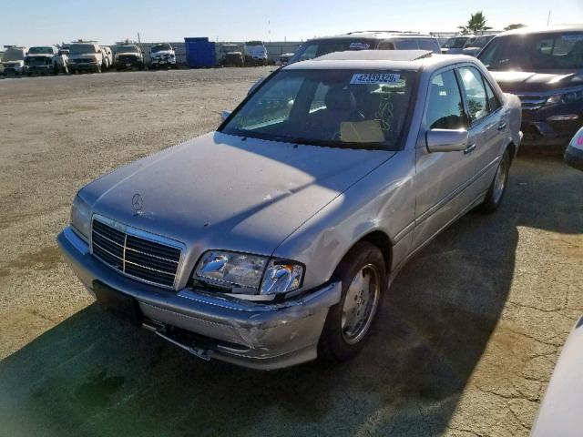 WDBHA29G0WA631473 - 1998 MERCEDES-BENZ C 280 SILVER photo 2