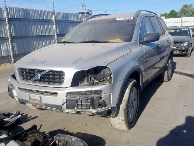 YV1CZ91H141058723 - 2004 VOLVO XC90 T6 SILVER photo 2