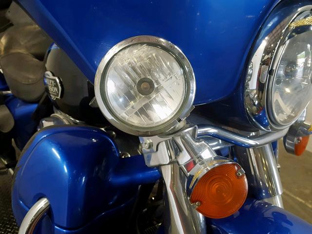 1HD1FC4108Y698421 - 2008 HARLEY-DAVIDSON FLHTCUI BLUE photo 10