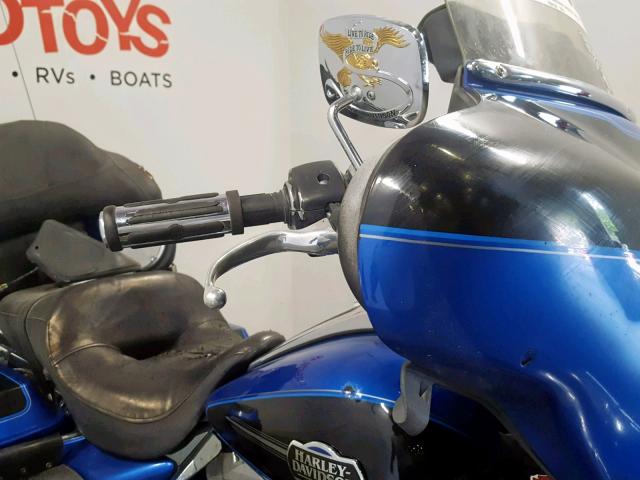 1HD1FC4108Y698421 - 2008 HARLEY-DAVIDSON FLHTCUI BLUE photo 11