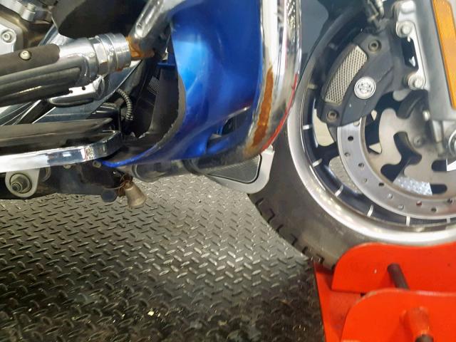 1HD1FC4108Y698421 - 2008 HARLEY-DAVIDSON FLHTCUI BLUE photo 13