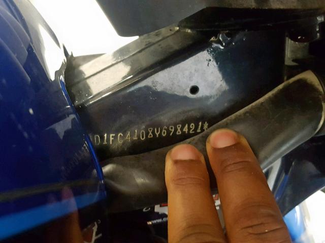 1HD1FC4108Y698421 - 2008 HARLEY-DAVIDSON FLHTCUI BLUE photo 20