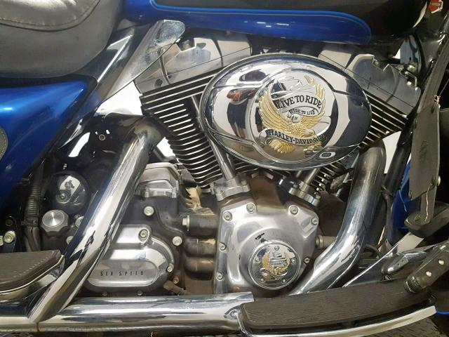 1HD1FC4108Y698421 - 2008 HARLEY-DAVIDSON FLHTCUI BLUE photo 5