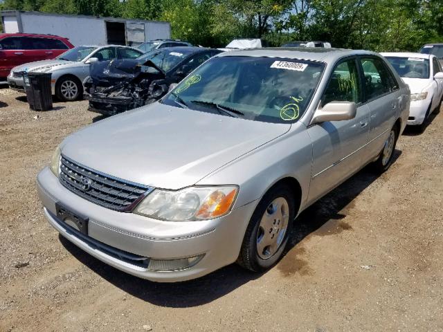 4T1BF28B63U301745 - 2003 TOYOTA AVALON XL SILVER photo 2