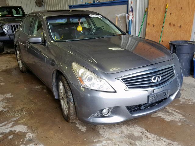 JN1CV6AR6BM405731 - 2011 INFINITI G37 GRAY photo 1