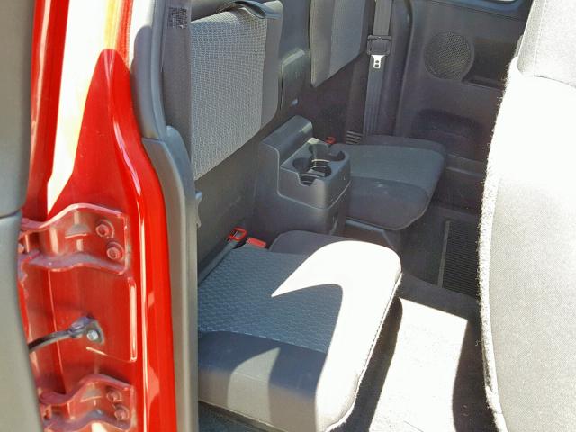 1GTE5MF97C8134563 - 2012 GMC CANYON SLE RED photo 6