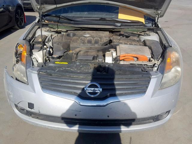 1N4CL21E08C127082 - 2008 NISSAN ALTIMA HYB SILVER photo 7