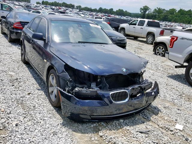 WBANV13518CZ50931 - 2008 BMW 528 XI BLUE photo 1