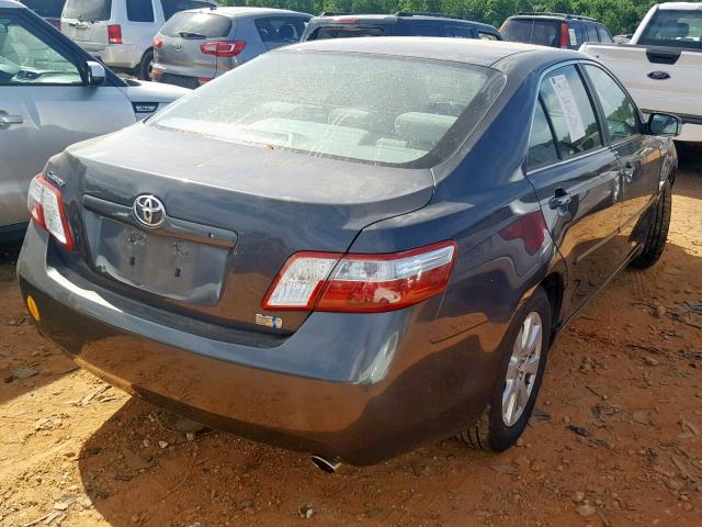 4T1BB46K09U089086 - 2009 TOYOTA CAMRY HYBR GRAY photo 4