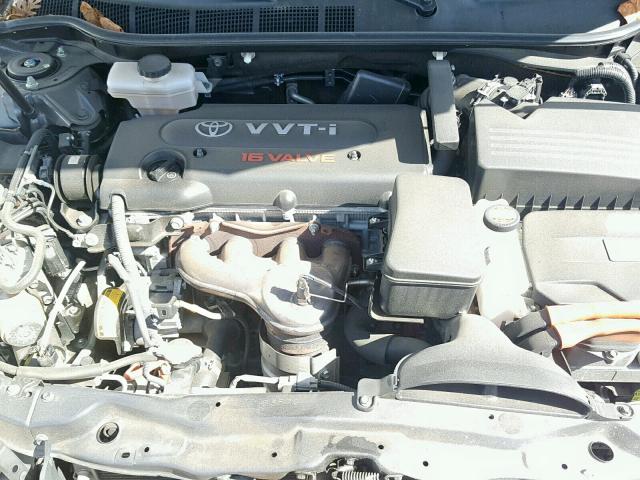 4T1BB46K09U089086 - 2009 TOYOTA CAMRY HYBR GRAY photo 7