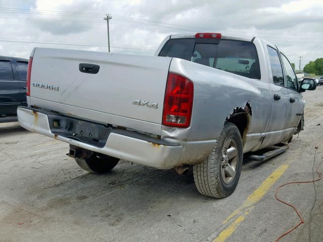 1D7HU18Z13S201792 - 2003 DODGE RAM 1500 S SILVER photo 4