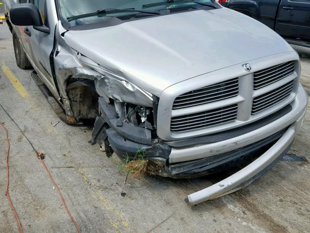 1D7HU18Z13S201792 - 2003 DODGE RAM 1500 S SILVER photo 9