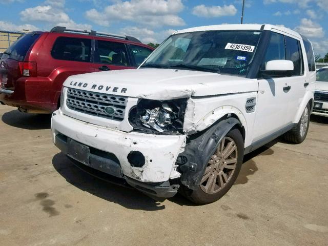 SALAG2D47CA649309 - 2012 LAND ROVER LR4 HSE WHITE photo 2