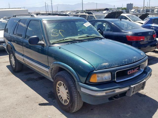 1GKDT13WXV2557657 - 1997 GMC JIMMY GREEN photo 1