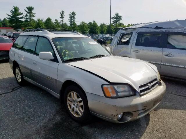 4S3BH686317678067 - 2001 SUBARU LEGACY OUT WHITE photo 1