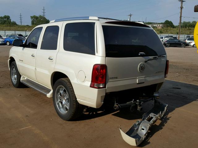 1GYEK63N45R177156 - 2005 CADILLAC ESCALADE L WHITE photo 3