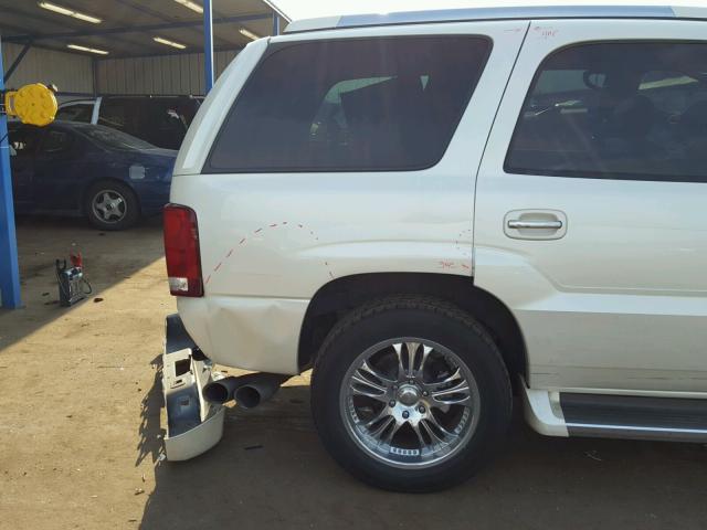 1GYEK63N45R177156 - 2005 CADILLAC ESCALADE L WHITE photo 9