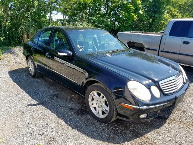 WDBUF65J93A354570 - 2003 MERCEDES-BENZ E 320 BLACK photo 1