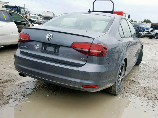 3VWD17AJ6GM254430 - 2016 VOLKSWAGEN JETTA SPOR GRAY photo 4