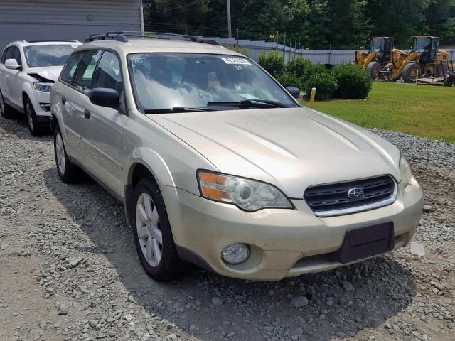 4S4BP61C377322709 - 2007 SUBARU LEGACY OUT TAN photo 1