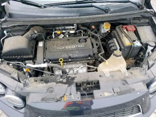 1G1JA6SH9D4115887 - 2013 CHEVROLET SONIC LS BLACK photo 7