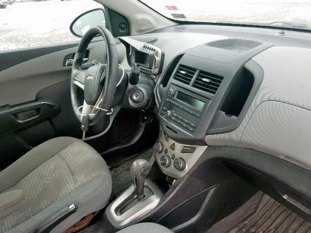 1G1JA6SH9D4115887 - 2013 CHEVROLET SONIC LS BLACK photo 9