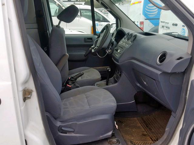 NM0LS7BN4DT134827 - 2013 FORD TRANSIT CO WHITE photo 5