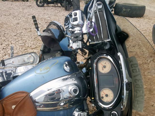 56KTRAAA4G3334342 - 2016 INDIAN MOTORCYCLE CO. ROADMASTER BLUE photo 5