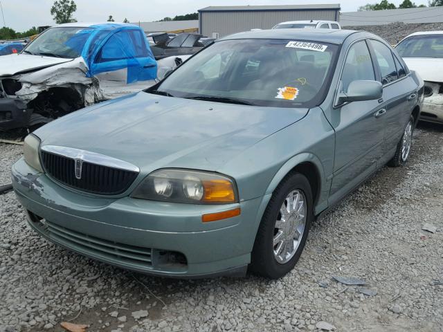 1LNHM86S94Y611033 - 2004 LINCOLN LS GREEN photo 2