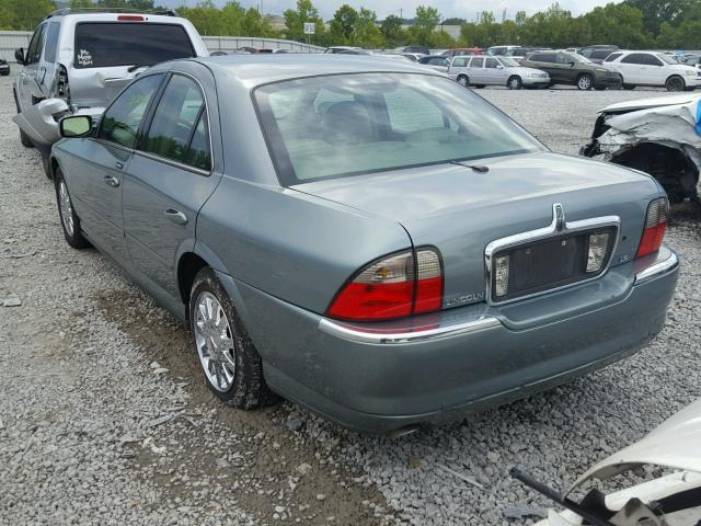 1LNHM86S94Y611033 - 2004 LINCOLN LS GREEN photo 3
