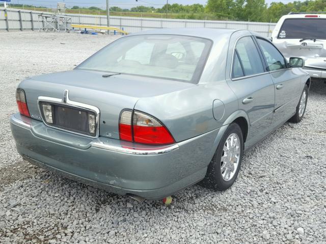 1LNHM86S94Y611033 - 2004 LINCOLN LS GREEN photo 4