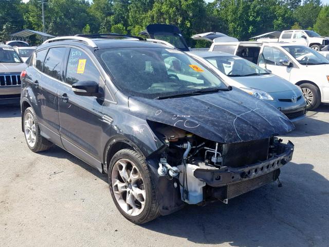 1FMCU9J94EUB22035 - 2014 FORD ESCAPE TIT BLACK photo 1