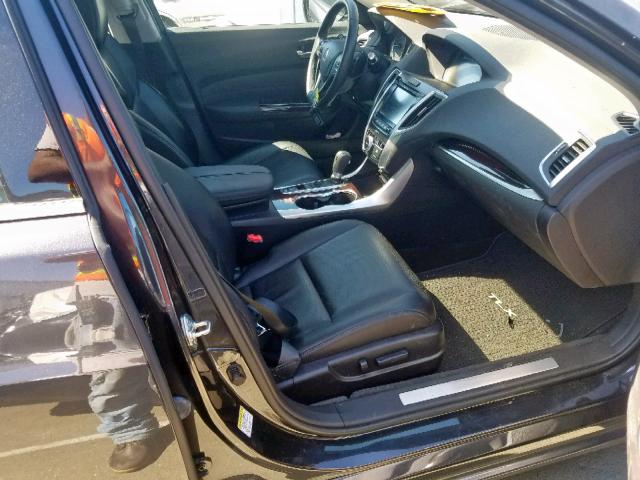 19UUB1F51FA003367 - 2015 ACURA TLX TECH CHARCOAL photo 5