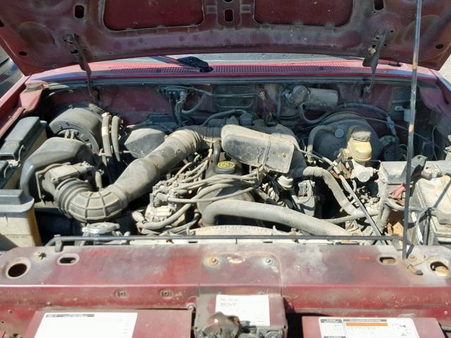 1FTCR10A8RUC47564 - 1994 FORD RANGER BURGUNDY photo 7