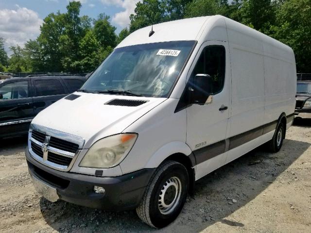 WD0PE845285272656 - 2008 DODGE SPRINTER 2 WHITE photo 2